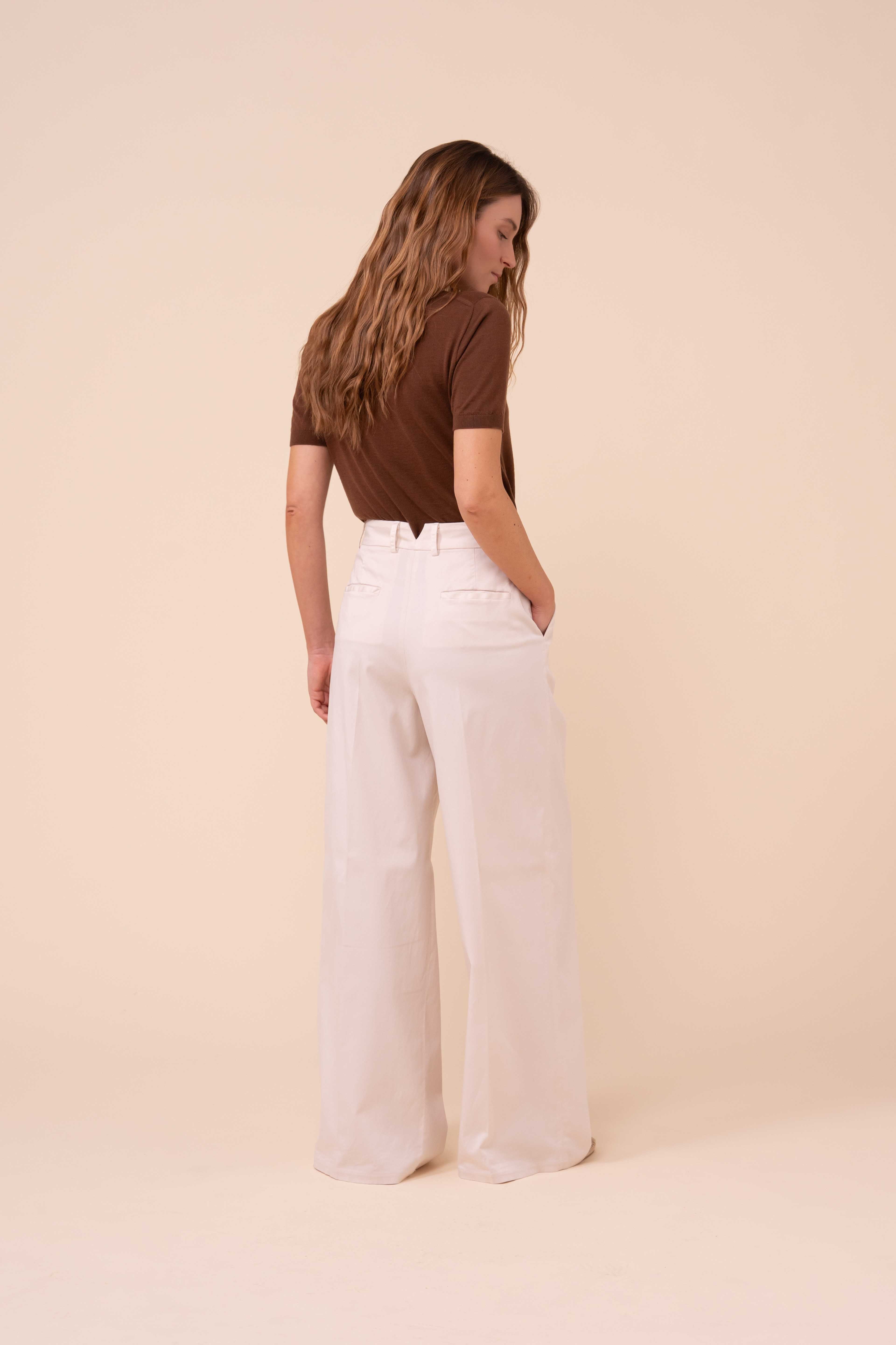 Carlo Cotton and Lyocell Wide-Leg Pants - Image 3