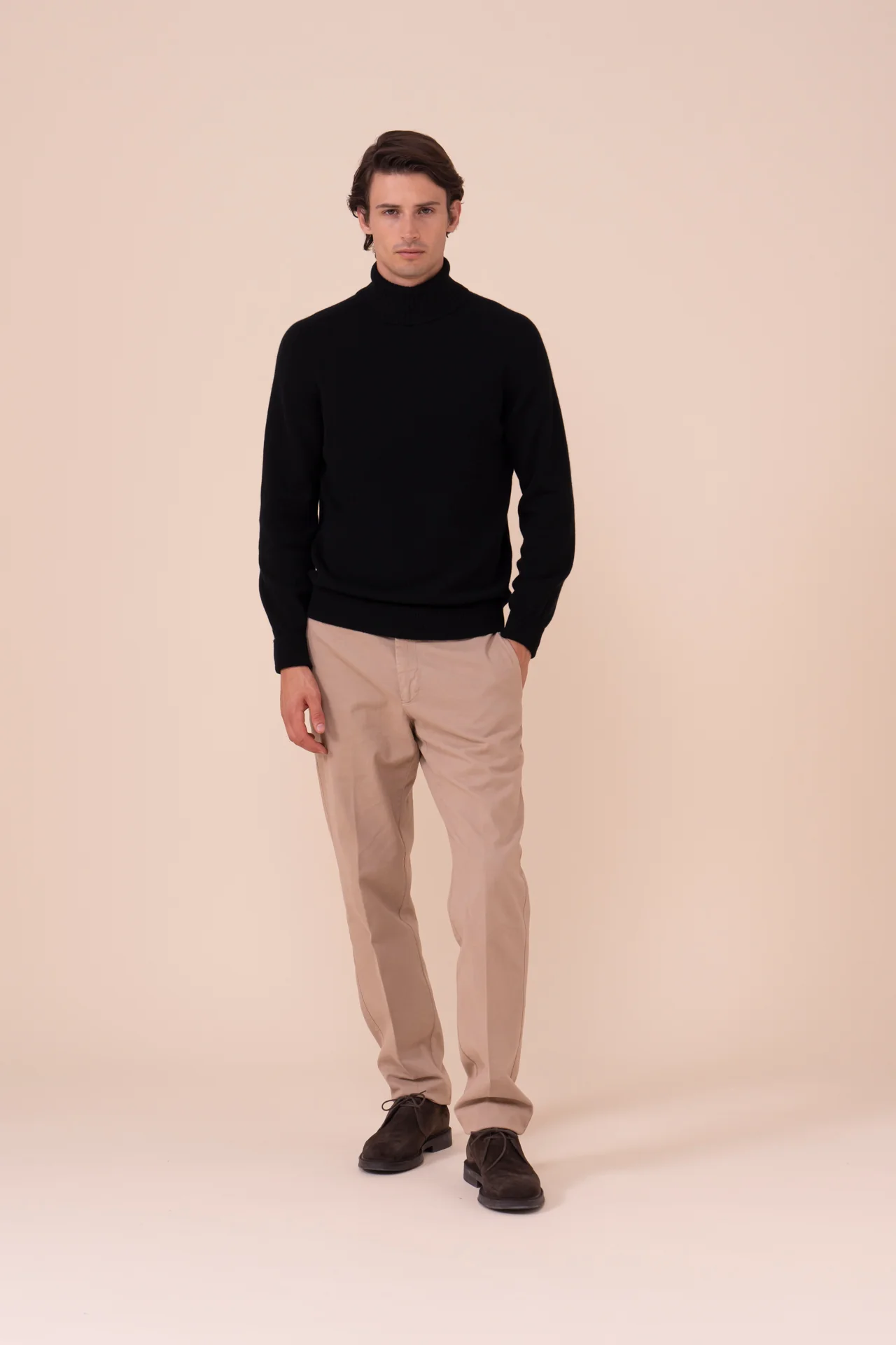 Derby Saddler Cashmere Turtleneck in iconic colors - Image 2