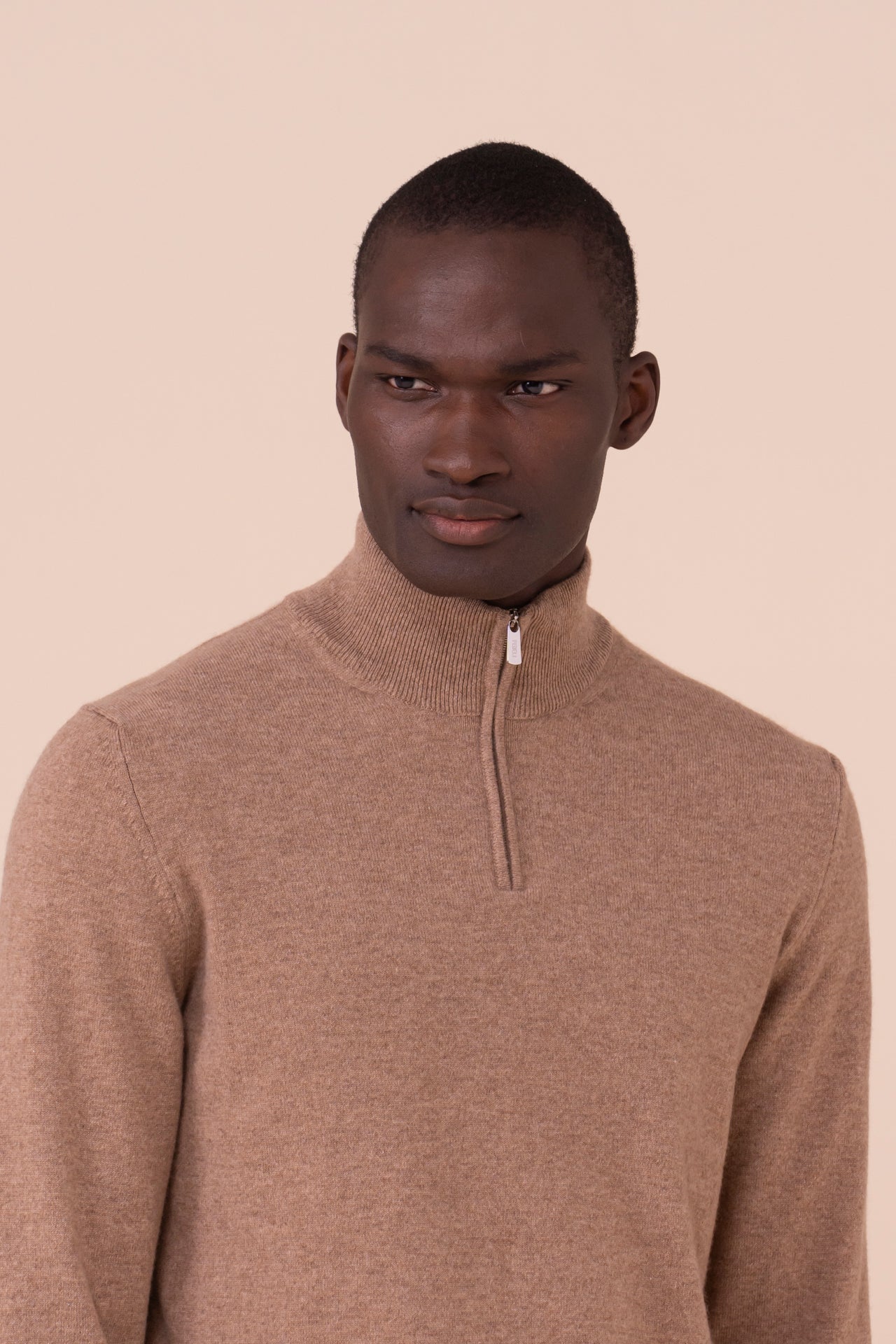 Favonio Slim Cashmere Long Sleeve Sweater in iconic colors - Image 4