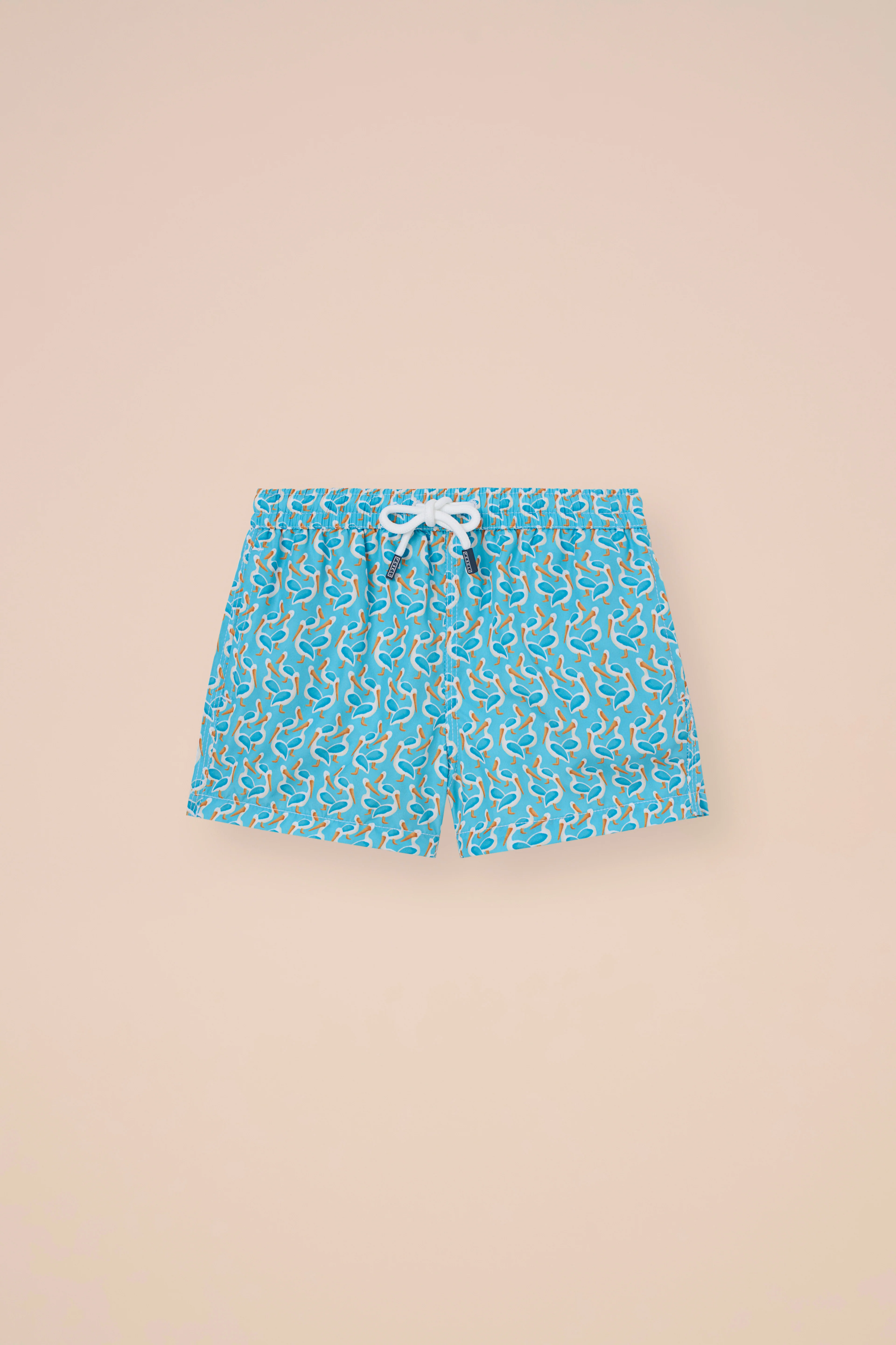 Madeira Kid Swim Trunks - 2-4 years - Pelican Pattern - Image 5